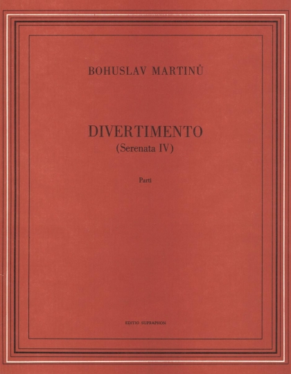 Divertimento (Serenáda IV pro dva hoboje, klavír a smyčce)