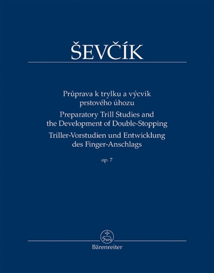 Průprava k trylku a výcvik prstového úhozu op. 7