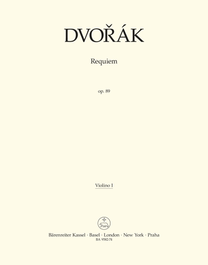 Requiem, úprava pro sóla, sbor a komorní orchestr