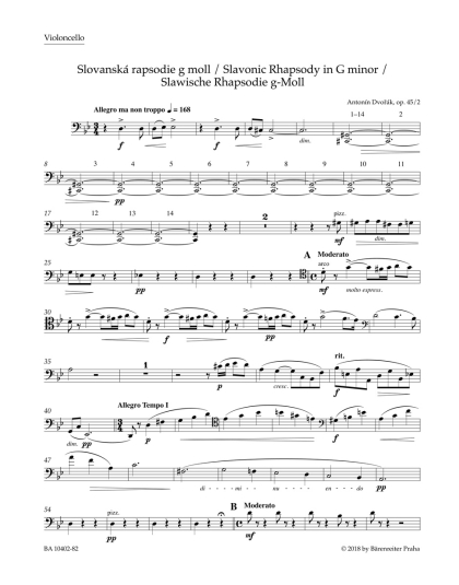 Slovanská rapsodie g moll op. 45/2
