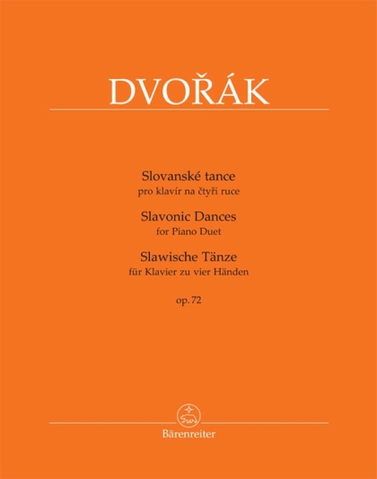 Slovanské tance pro klavír na čtyři ruce op. 72