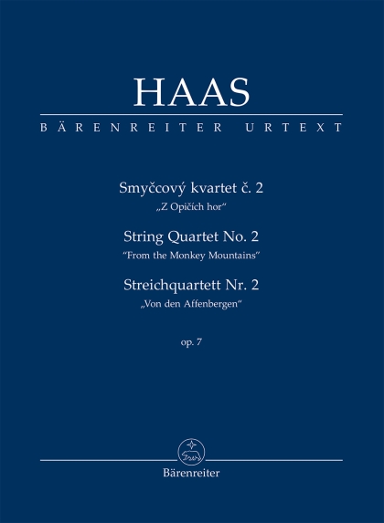Smyčcový kvartet č. 2 "Z Opičích hor" op. 7
