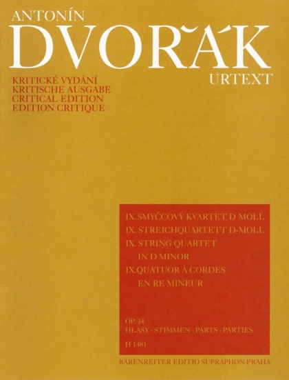 Smyčcový kvartet č. 9 d moll op. 34
