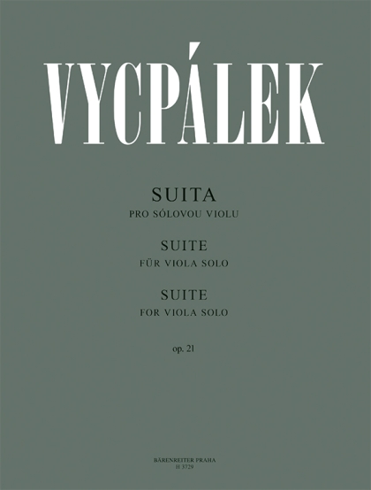 Suita pro sólovou violu op. 21