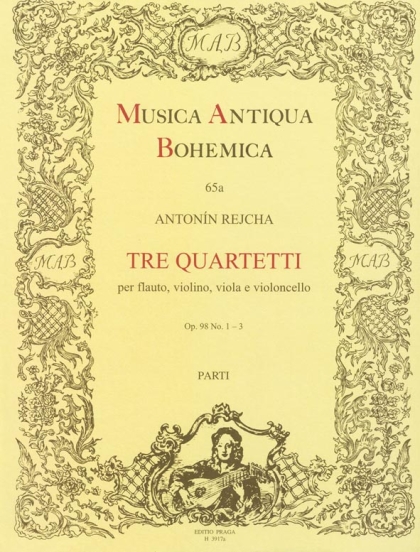 Tre quartetti op. 98, č. 1-3 (g moll, C dur, G dur)
