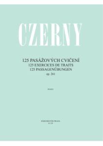 125 pasážových cvičení op. 261