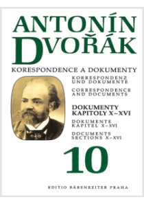 Antonín Dvořák - Korespondence a dokumenty 10
