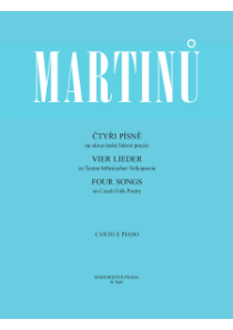 Čtyři písně na slova české lidové poezie