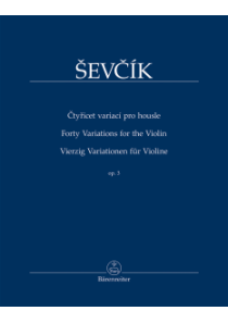 Čtyřicet variací pro housle op. 3 Čtyřicet variací pro housle op. 3