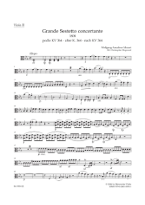 Grande Sestetto concertante (1808) podle Sinfonie concertante KV 364