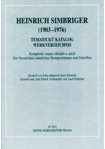 Heinrich Simbriger (1903-1976) - tematický katalog
