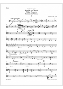 Koncert a moll pro housle a orchestr op. 53 Koncert a moll pro housle a orchestr op. 53