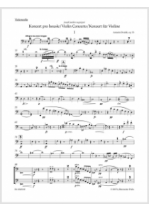 Koncert a moll pro housle a orchestr op. 53 Koncert a moll pro housle a orchestr op. 53