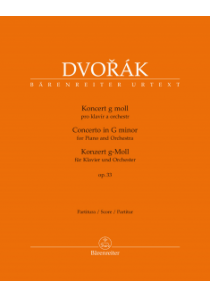 Koncert g moll pro klavír a orchestr op. 33 Koncert g moll pro klavír a orchestr op. 33