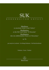 Meditace na staročeský chorál Svatý Václave op. 35a