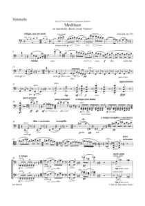Meditace na staročeský chorál Svatý Václave op. 35a