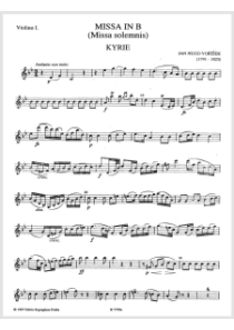Missa in B (Missa solemnis op. 24)