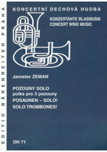 Pozouny solo (polka pro tři pozouny)