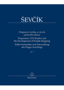 Průprava k trylku a výcvik prstového úhozu op. 7 Průprava k trylku a výcvik prstového úhozu op. 7