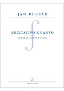 Recitativo e canto per clarinetto e piano Recitativo e canto per clarinetto e piano