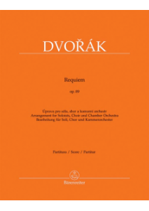 Requiem, úprava pro sóla, sbor a komorní orchestr Requiem, úprava pro sóla, sbor a komorní orchestr