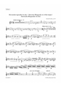 Slovanská rapsodie As Dur op. 45/3 Slovanská rapsodie As Dur op. 45/3