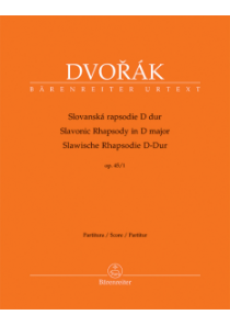 Slovanská rapsodie D dur op. 45/1 Slovanská rapsodie D dur op. 45/1