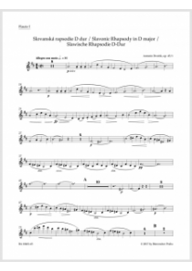 Slovanská rapsodie D dur op. 45/1 Slovanská rapsodie D dur op. 45/1