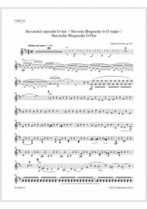 Slovanská rapsodie D dur op. 45/1 Slovanská rapsodie D dur op. 45/1