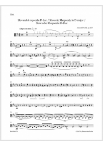 Slovanská rapsodie D dur op. 45/1 Slovanská rapsodie D dur op. 45/1