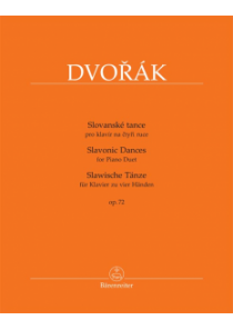 Slovanské tance pro klavír na čtyři ruce op. 72 Slovanské tance pro klavír na čtyři ruce op. 72
