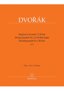 Smyčcový kvartet č. 2 B dur (B 17) Smyčcový kvartet č. 2 B dur (B 17)