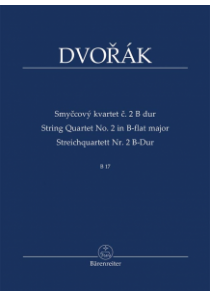 Smyčcový kvartet č. 2 B dur (B 17) Smyčcový kvartet č. 2 B dur (B 17)
