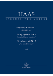 Smyčcový kvartet č. 2 "Z Opičích hor" op. 7 Smyčcový kvartet č. 2 "Z Opičích hor" op. 7