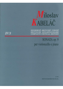 Sonáta pro violoncello a klavír op. 9 Sonáta pro violoncello a klavír op. 9