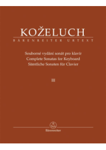 Souborné vydání sonát pro klavír III (sonáty 25-37) Souborné vydání sonát pro klavír III (sonáty 25-37)
