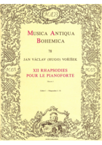 XII rhapsodies pour le pianoforte op. 1 sešit I (Rhapsodie I-VI)